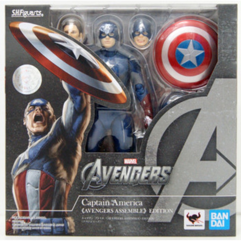 Bandai S.H. Figuarts Captain America -Avengers Assemble- Edition Figure (Avengers)