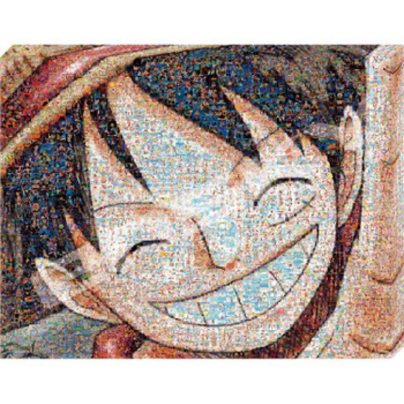 Ensky ATB-33 Artboard Jigsaw Puzzle One Piece Luffy Mosaic Art (366 Pieces)