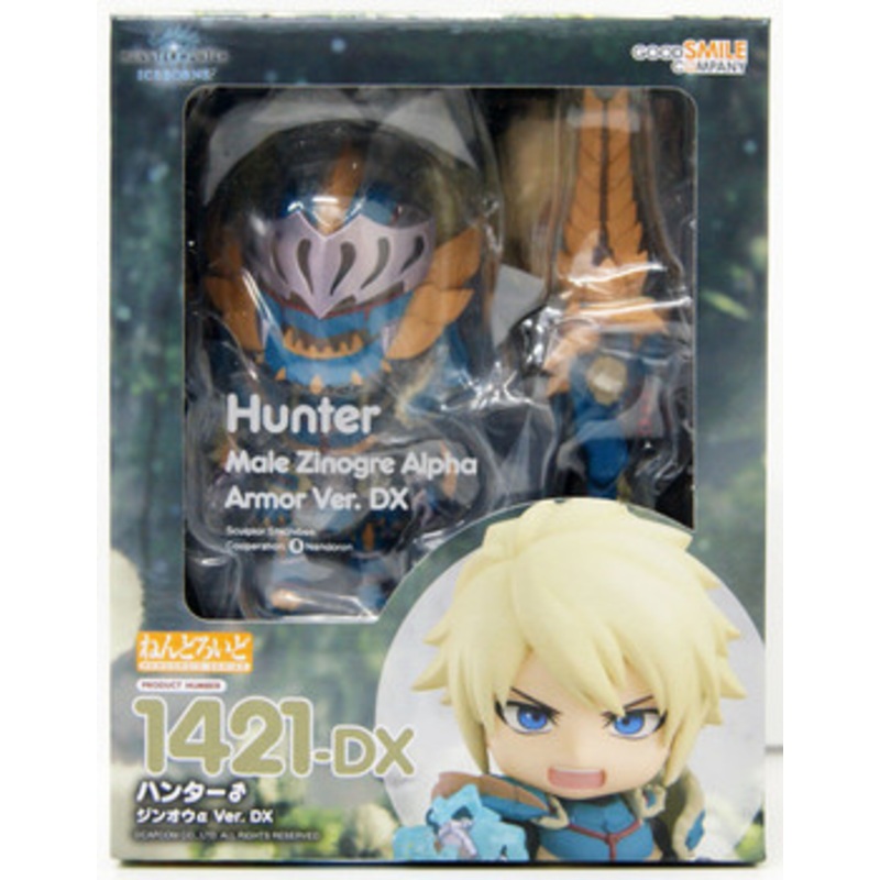 Good Smile Nendoroid 1421-DX Hunter: Male Zinogre Alpha Armor Ver. DX (MONSTER HUNTER WORLD: ICEBORNE)