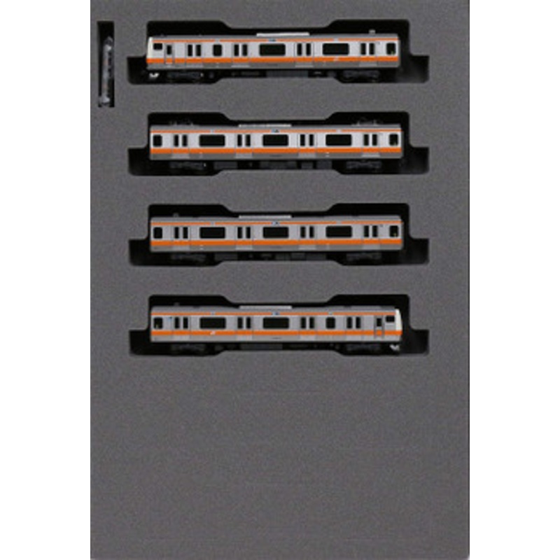 Kato 10-1622 JR Series E233 Chuo Line H Configuration 4 Cars Add-on Set (N scale)
