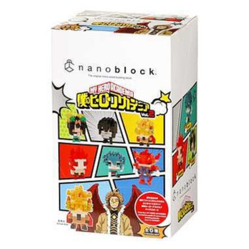 Kawada NBMC_23 Nanoblock Mini My Hero Academia vol.2  1 Box (6 Pcs)