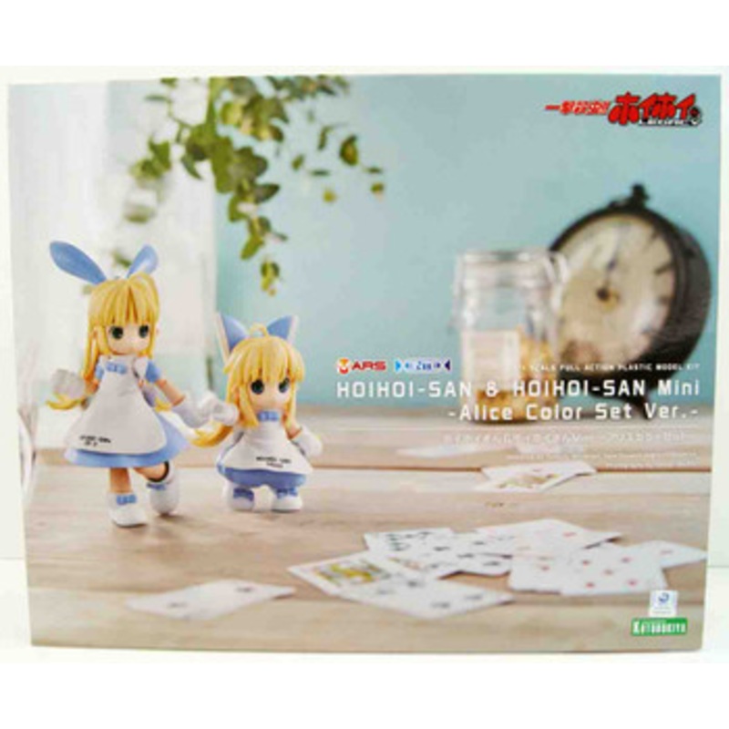 Kotobukiya HOIHOI-SAN & HOIHOI-SAN Mini -Alice Color Set Ver.- Plastic Model (Ichigeki Sacchu!!)