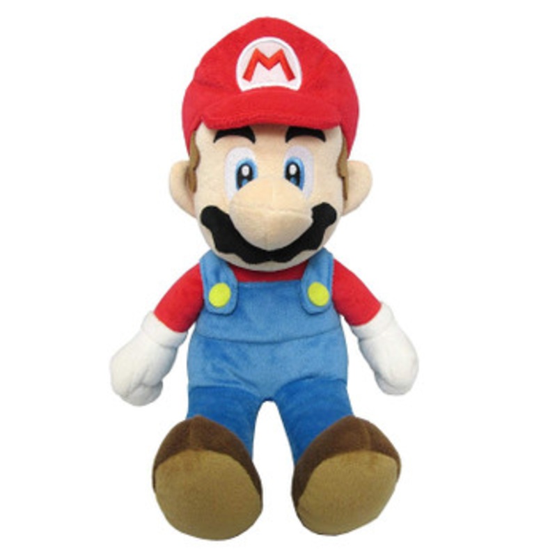 San-ei Super Mario All Star Collection 17 Mario M Size Plush Doll