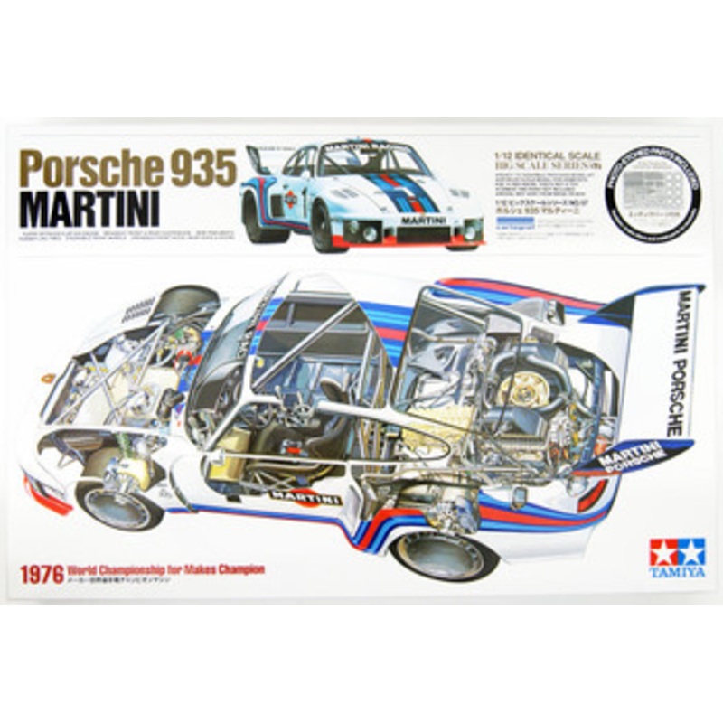Tamiya 1/12 Porsche 935 Martini w/Photo Etched Parts Plastic Model