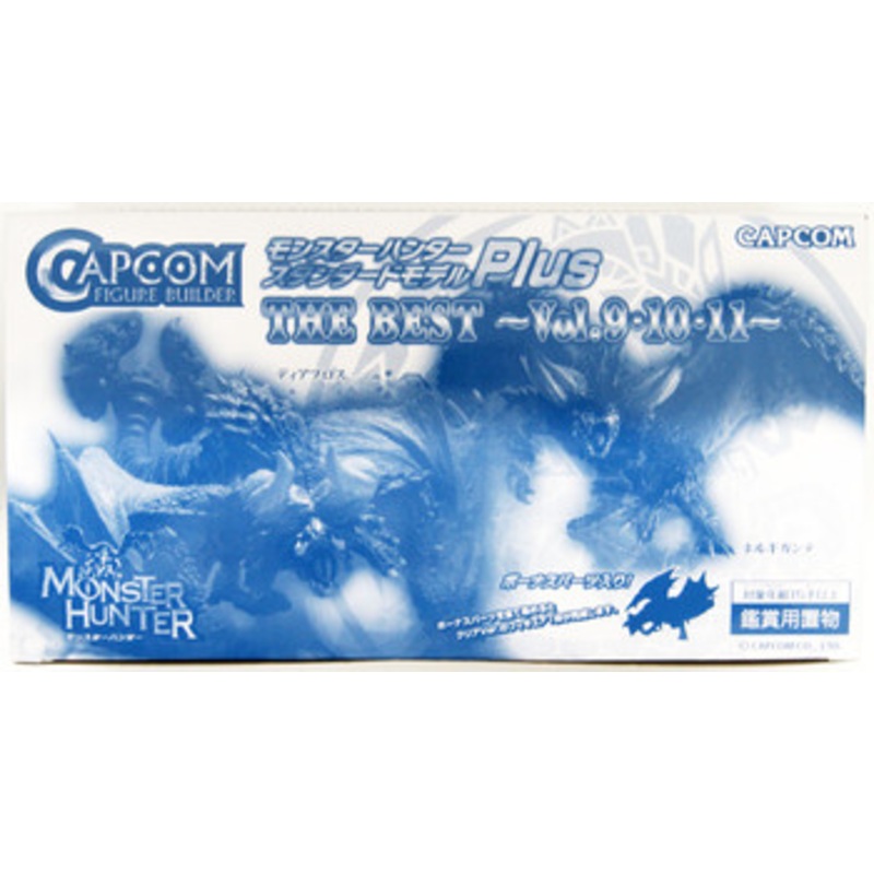 Capcom Figure Builder Monster Hunter Standard Model Plus THE BEST Vol. 9-10-11 BOX (6 Pcs + Bonus)