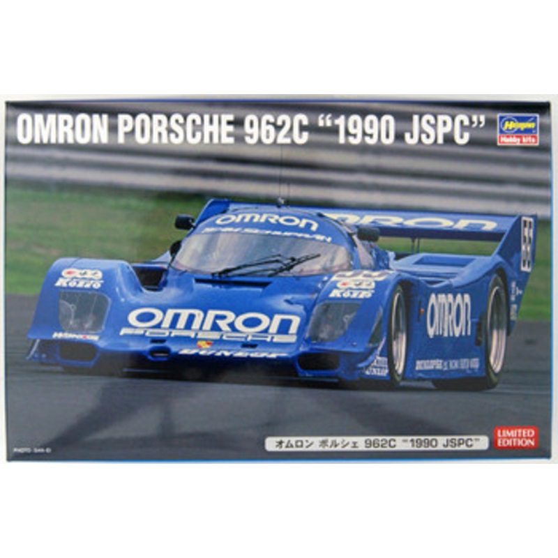 Hasegawa 20461 Omron Porsche 962C 1990 JSPC 1/24 Plastic Model
