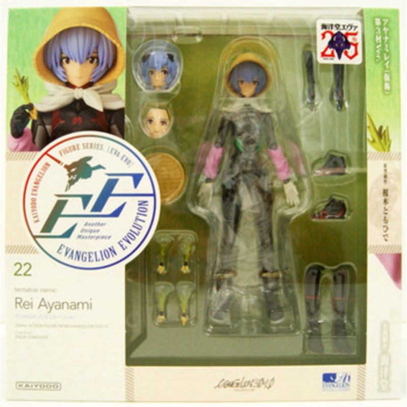 Kaiyodo Evangelion Evolution Rei Ayanami 3rd Ver. Figure (Rebuild of Evangelion)