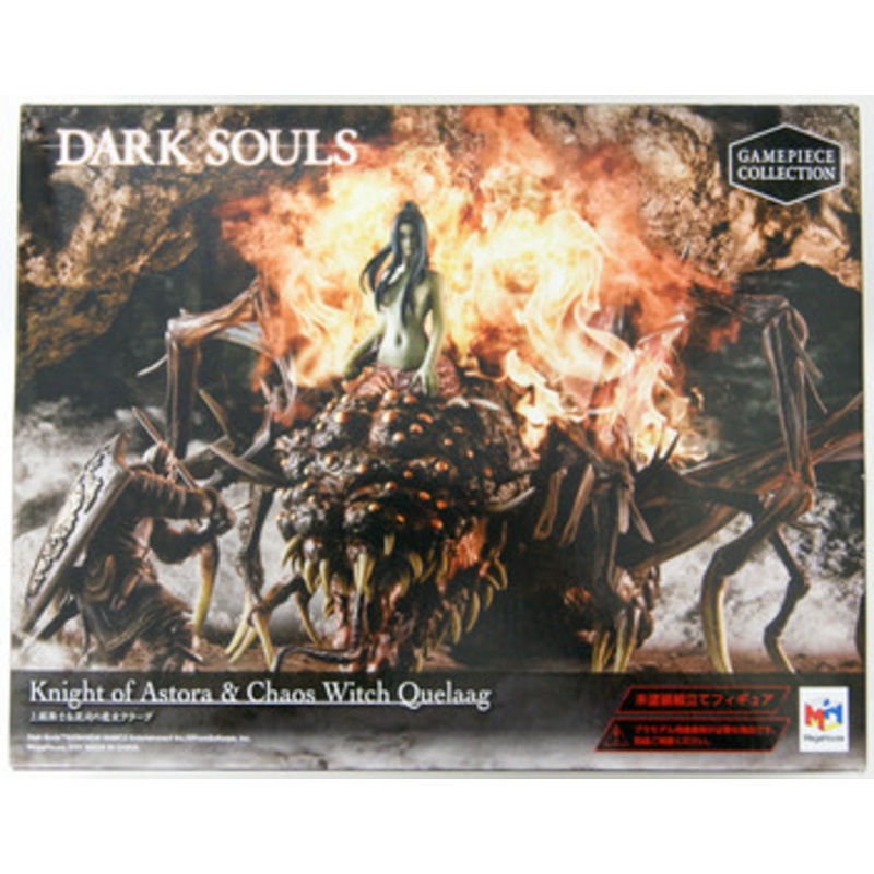 Megahouse Game Piece Collection Dark Souls Elite Knight & Chaos Witch Quelaag Assembly Kit