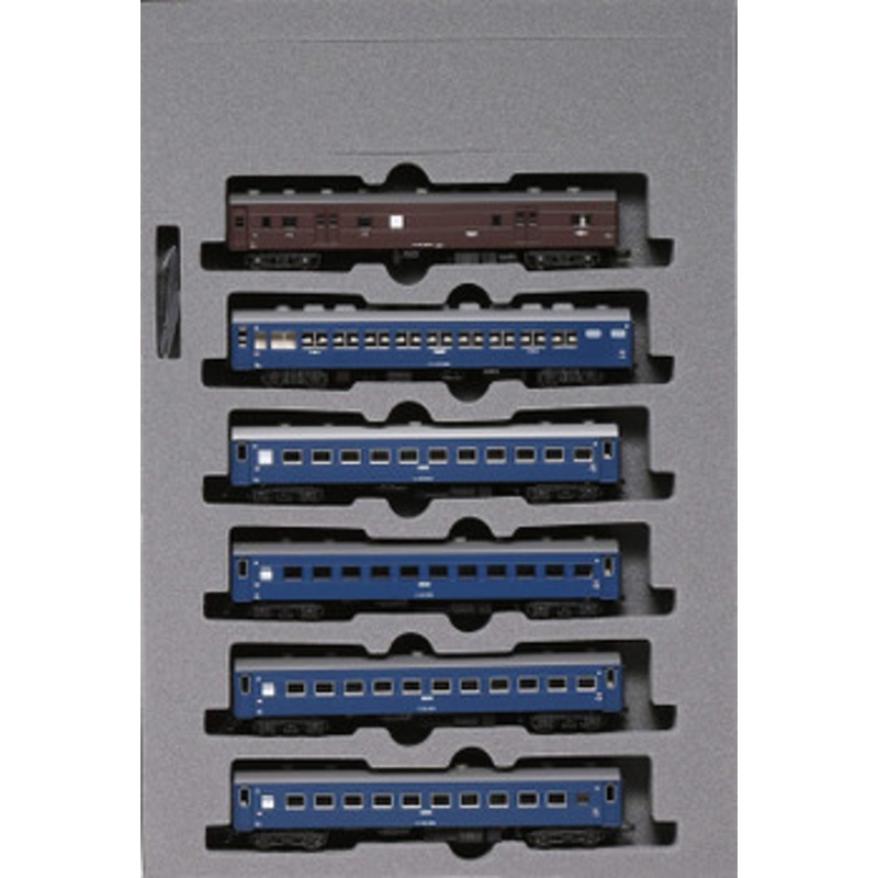 Kato 10-1623 Series 43 Night Express `Kiso` 6 Cars Set (N scale)