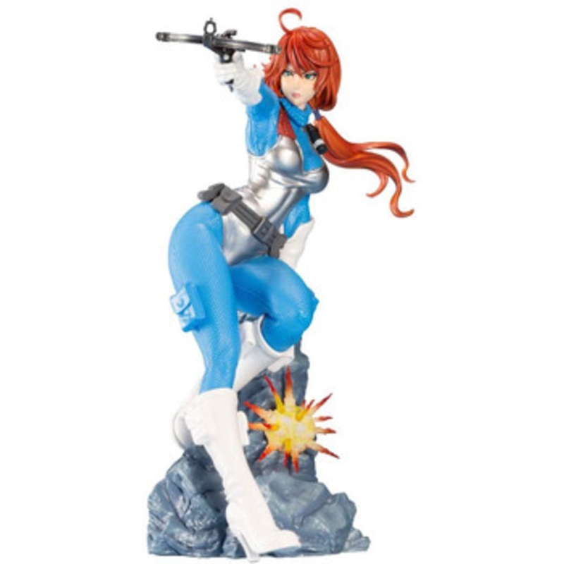 Kotobukiya G.I. JOE Bishoujo Scarlett Sky Blue Ver. 1/7 Figure