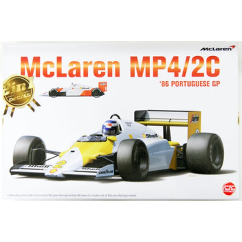 Platz NuNu Racing Series McLaren MP4/2C 1986 Portuguese GP 1/20 Scale Kit