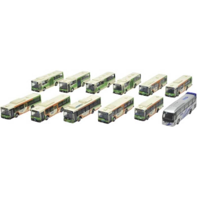 Tomytec The Bus Collection Toei Bus Special (12 Buses Randomly Packed) (N scale)