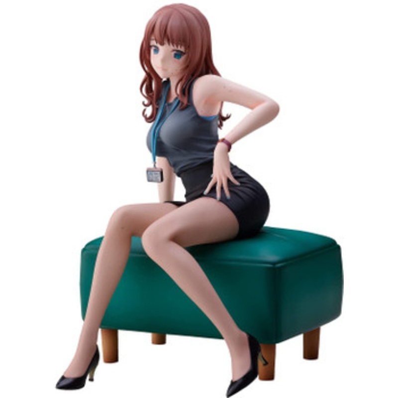 Union Creative Doushima Illustration Senpai OL-san with Beauty Marks Figure