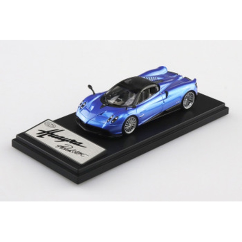Aoshima SKYNET 1/43 PAGANI Huayra Roadster (BLUE) Finished Diecast Model