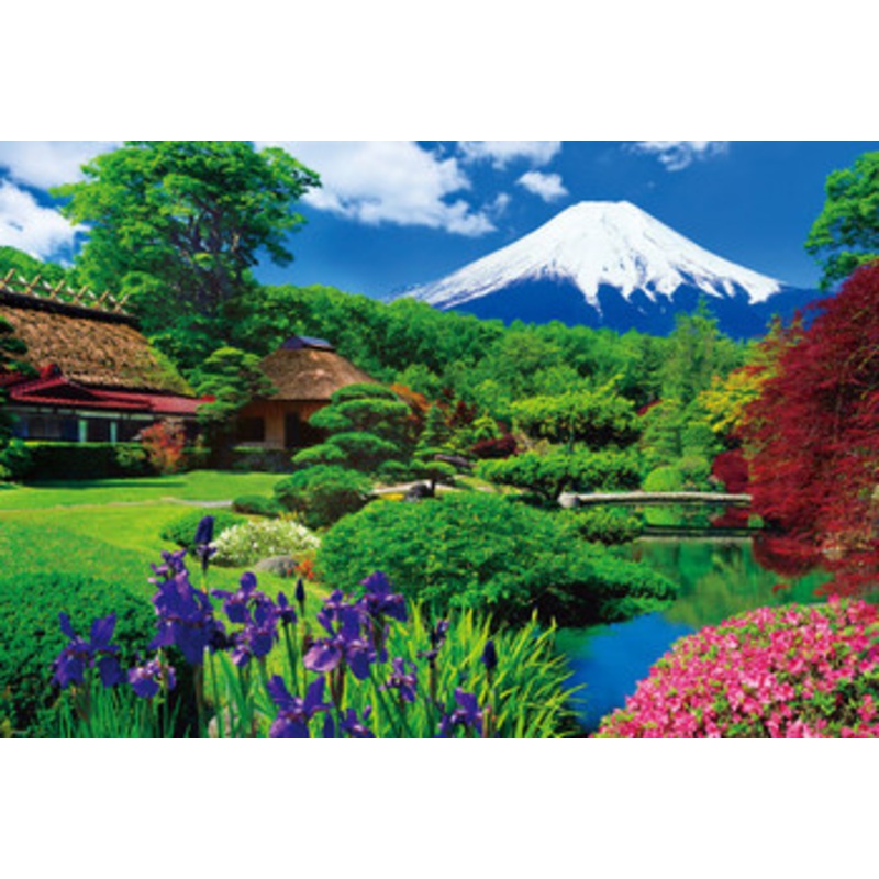 Beverly Jigsaw Puzzle B51-219 World Heritage Oshino Fuji  (300 L-Pcs)