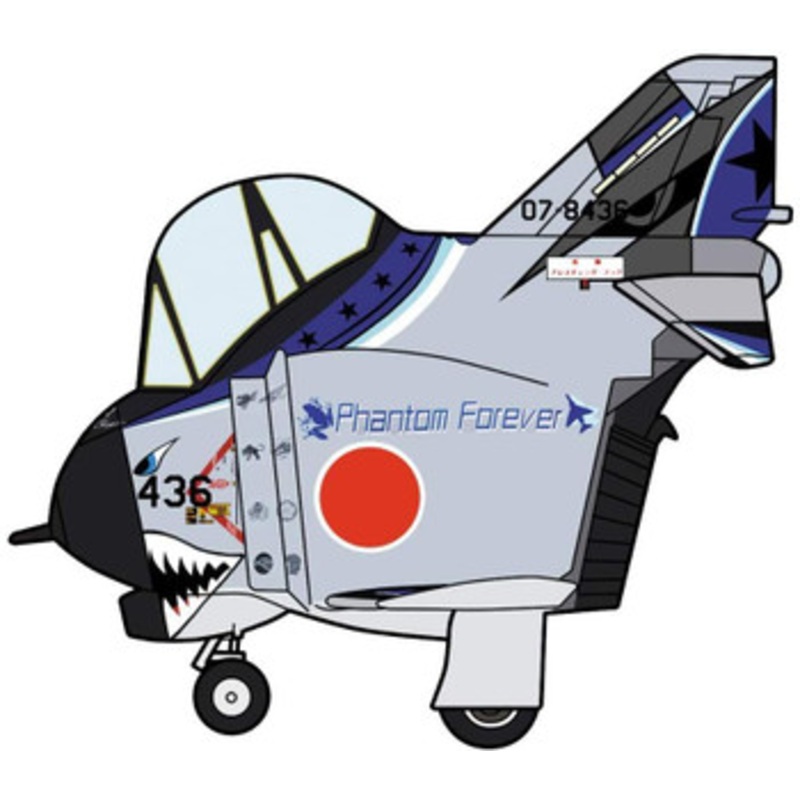 Hasegawa Eggplane F-4 Phantom II 301SQ Plastic Model