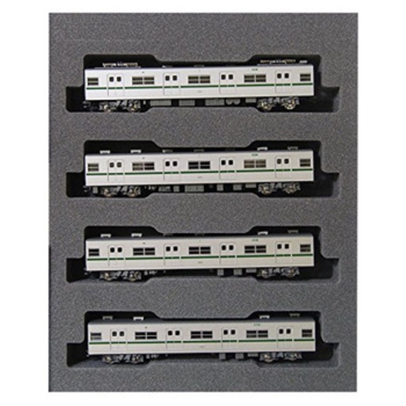 Kato 10-1144 Tokyo Metro Series 6000 Chiyoda Line 4 Cars Add-on Set (N scale)
