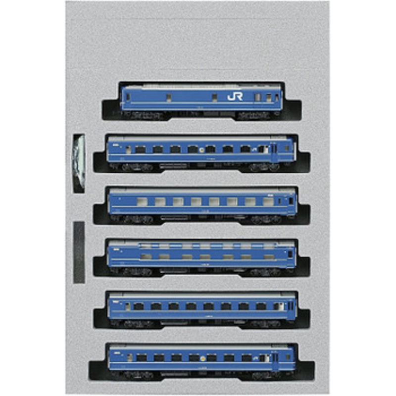 Kato 10-822 JR Series 24 Sleeping Limited Express ‘Akebono’ 6 Cars (N scale)