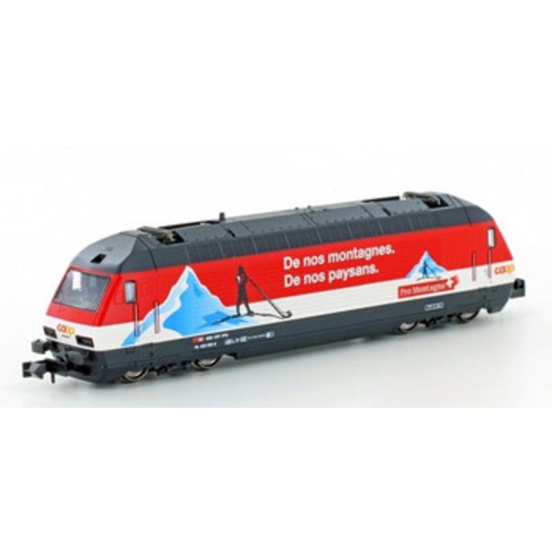 Kato/LEMKE K137123 Electric Locomotive SBB Re4/4 460 COOP Pro Montagna Ep.IV-V (N scale)