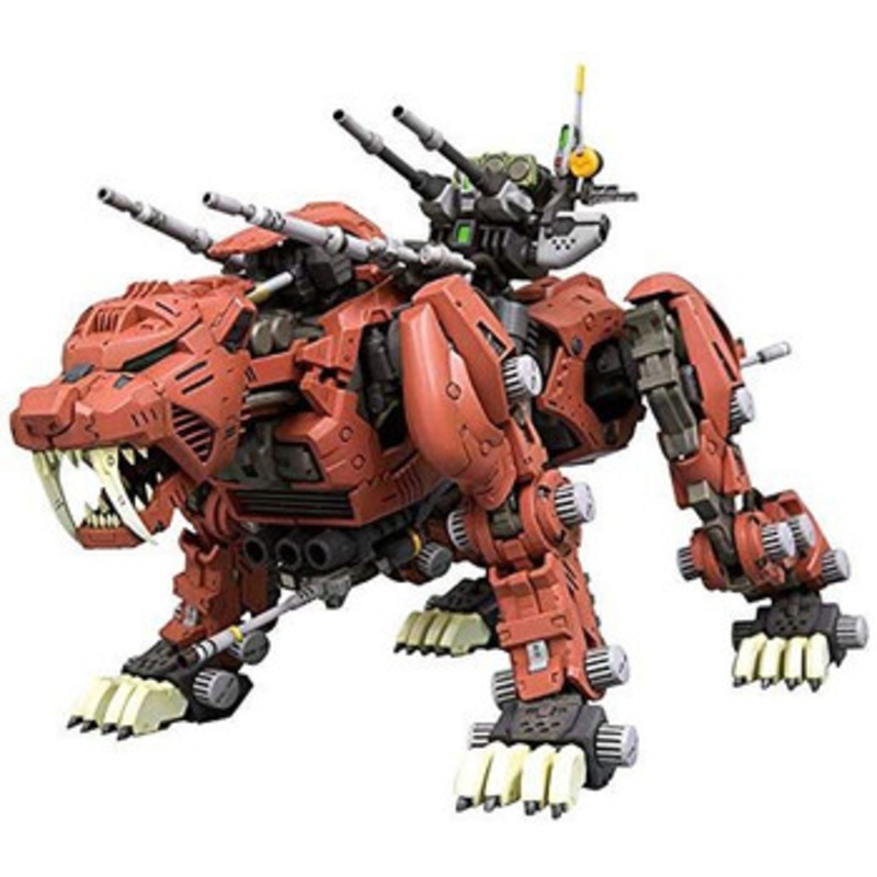 Kotobukiya HMM ZOIDS 1/72 EZ-016 Saber Tiger Marking Plus Ver. Plastic Model