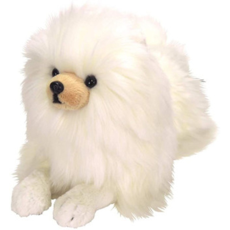 Sunlemon Plush Doll Knee Dog Pomeranian (Cream)