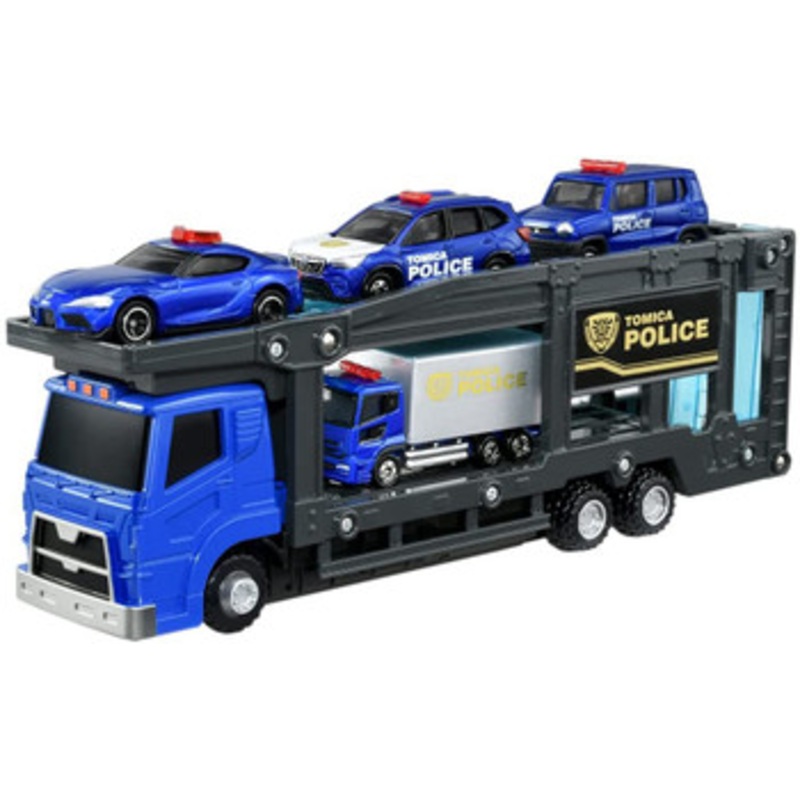 Takara Tomy Tomica World Police Carrier Car Set