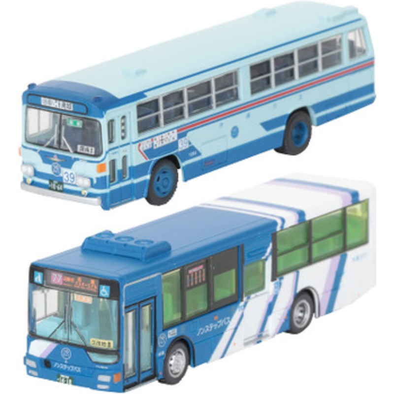 Tomytec Bus Collection Okinawa Bus 70th Anniversary 2 Bus Set (N scale)