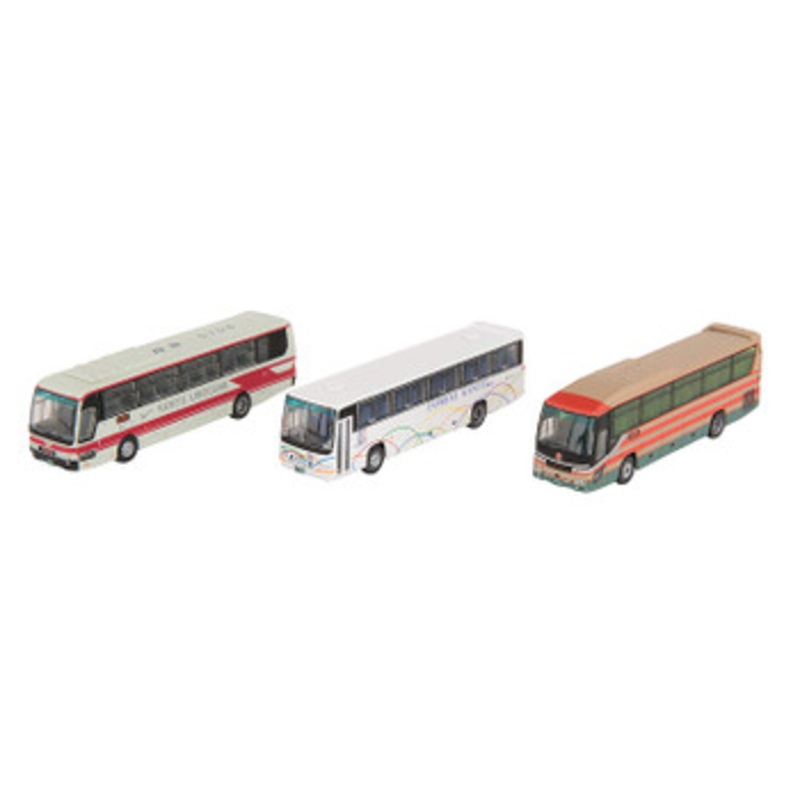 Tomytec Bus Collection Tokyo International Airport HND 3 Bus Set A (N scale)
