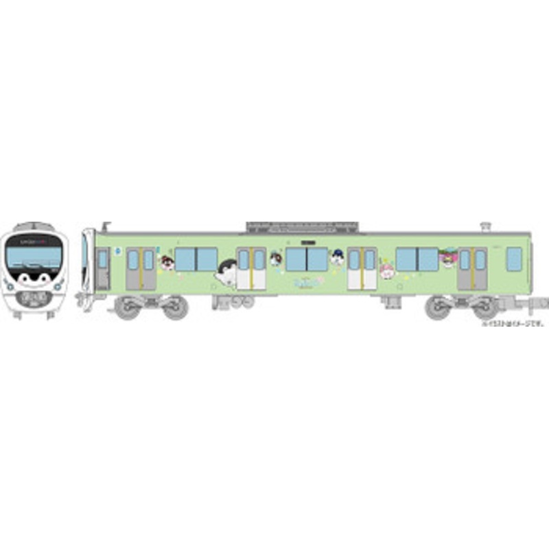 Tomytec Seibu Railway Series 30000 Koupen-chan More! Always Together Hanamaru Train First Car (N scale)