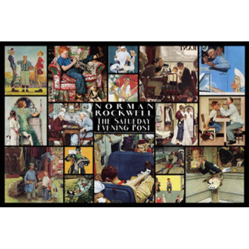 Yanoman Jigsaw Puzzle10-1335 Norman Rockwell The Saturday Evening Post (1000 Pieces)