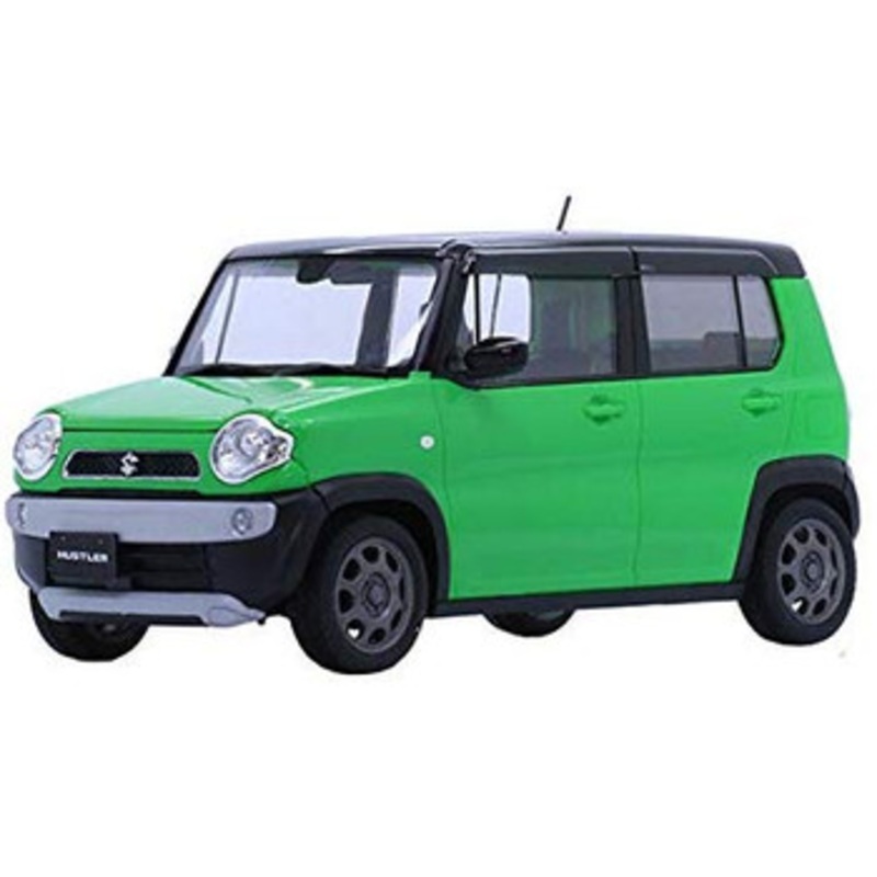 Fujimi 066226 SUZUKI HUSTLER (G/POSITIVE GREEN METALLIC) 1/24 scale kit