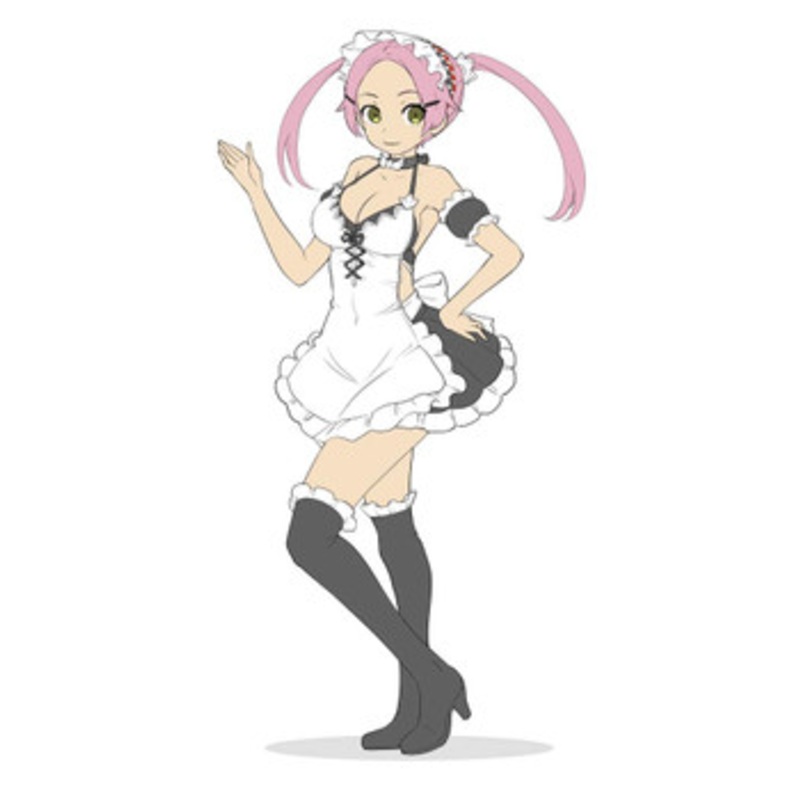 Hasegawa SP434 12 Egg Girls Collection No.05 Rio Asaka (Maid) 1/12 Scale Kit