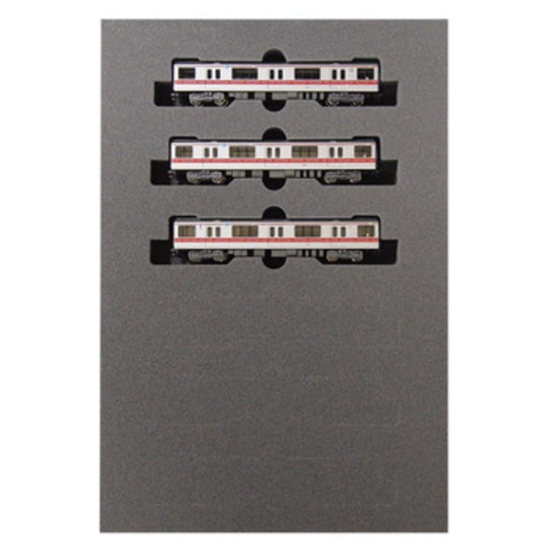 Kato 10-1250 Tokyo Metro Series 02 Marunouchi Line (Sine Wave) 3 Cars Add-on Set (N scale)