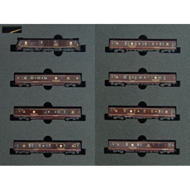 Kato 10-1519 Cruise Train ‘Seven Stars in Kyushu’ 8 Cars Set (N scale)