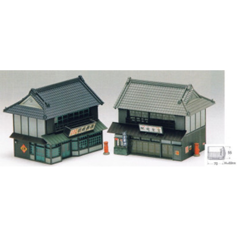 Greenmax 2160 Japanese Old-style Shop (N scale)