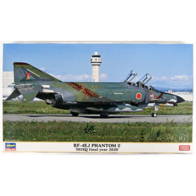 Hasegawa 02322 RF-4EJ Phantom II 501SQ Final Year 2020 1/72 Scale Kit
