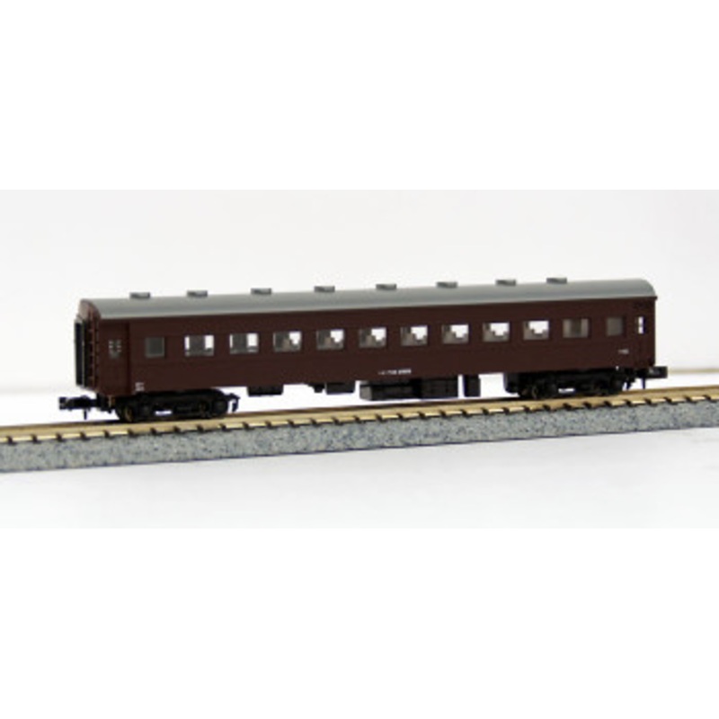 Kato 5128-3 Passenger Car OHAFU 33 Brown (N scale)