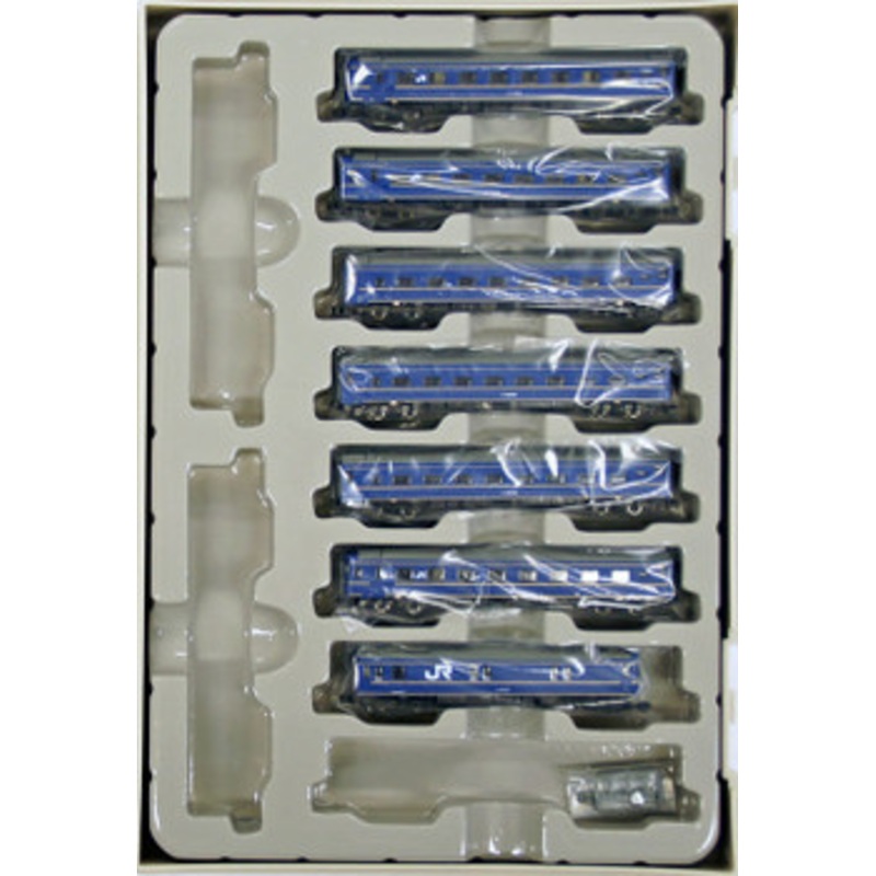 Rokuhan T010-1 JR Series 24 Type 25 Passenger Car ‘Elm’ 7 Cars Set (Z Scale)