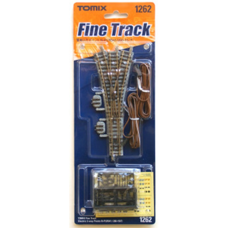 Tomix 1262 3-way Electric Turnout N-PLR541/280-15(F) (N scale)