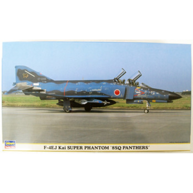 Hasegawa 00637 F-4EJ KAI SUPER PHANTOM 8TH SQ PANTHERS 1/72 Scale Kit