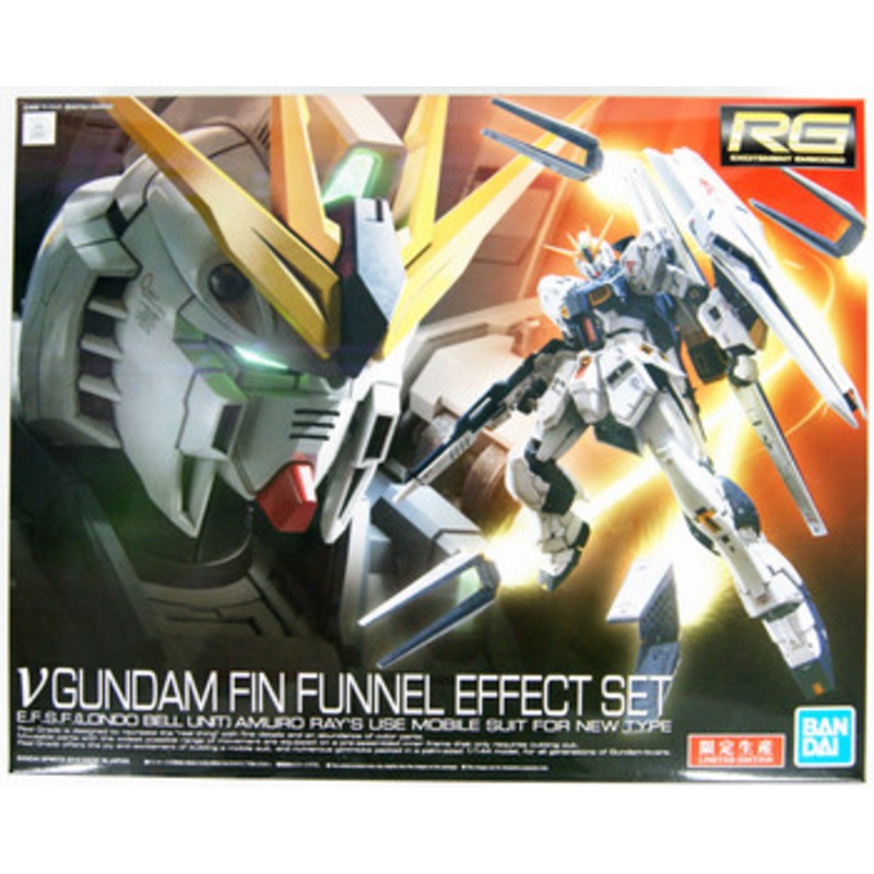 Bandai RG 590008 v (Nu) Gundam Fin Funnel Effect Set 1/144 Scale Kit