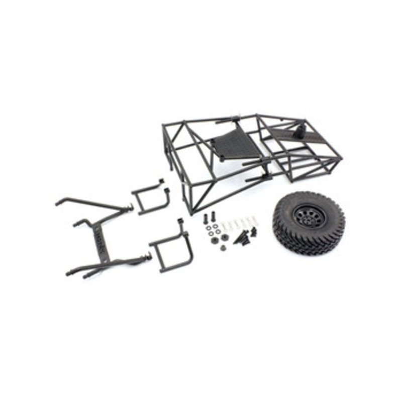 Kyosho OLW003 Rollcage Set (w/Spare Tire/Black Wheel)