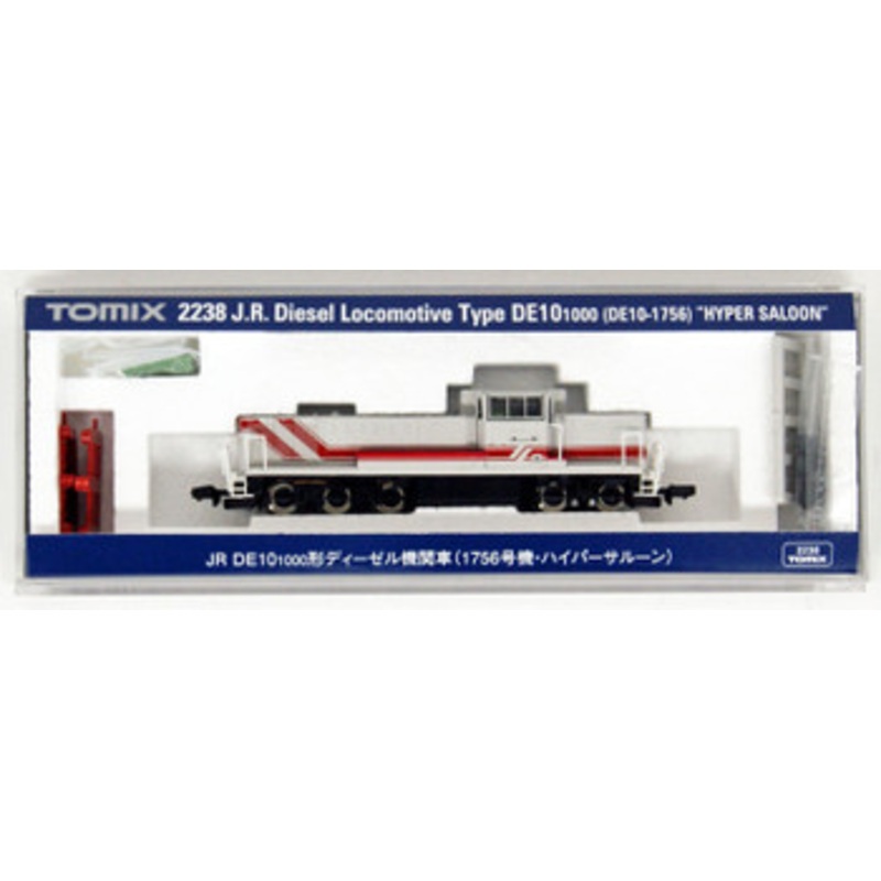 Tomix 2238 JR Diesel Locomotive Type DE10-1000 (DE10-1756) ‘Hyper Saloon’ (N scale)