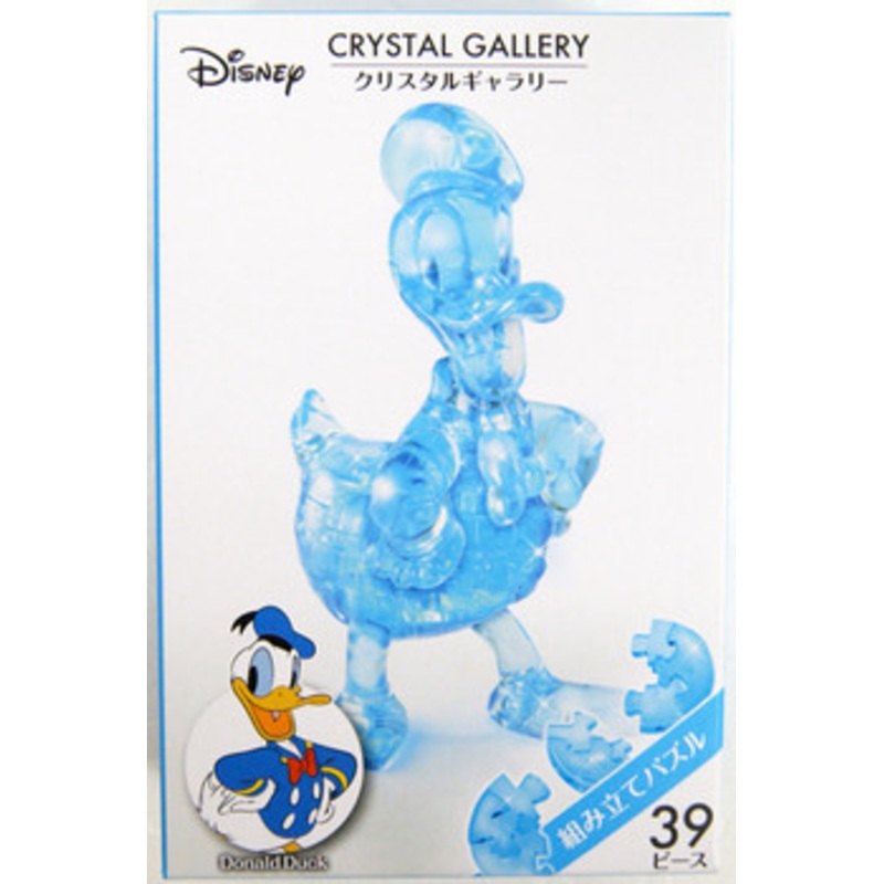 Hanayama Crystal Gallery 3D Puzzle Disney Donald Duck (Blue) 4977513076074