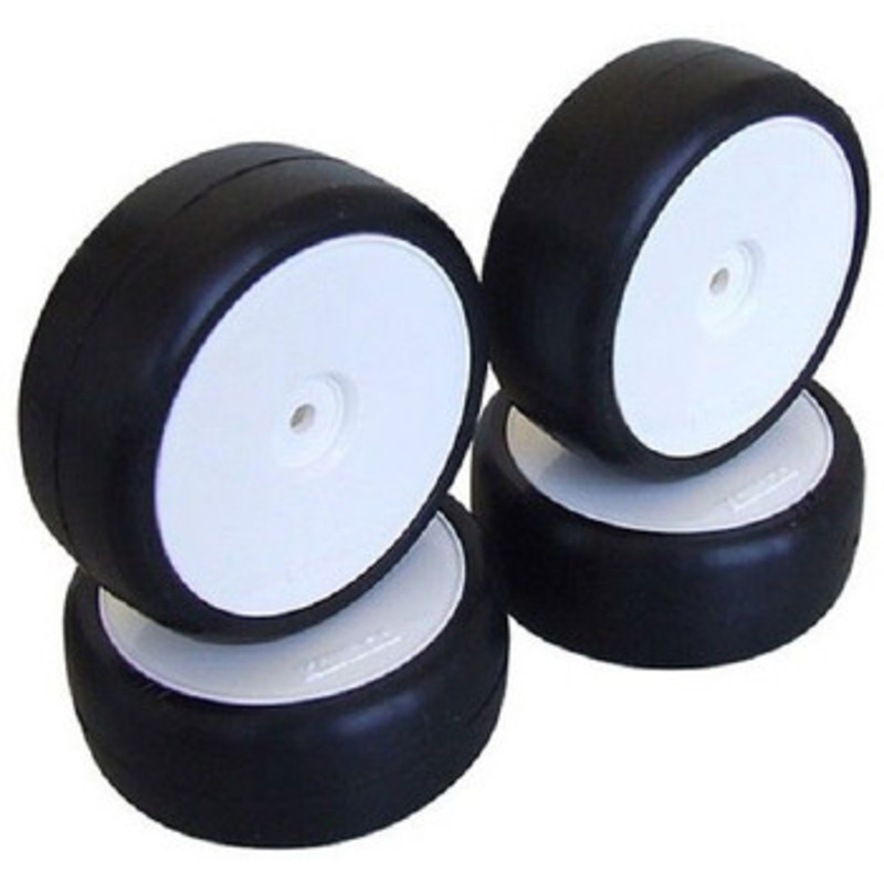 Kawada RC CT31A321 Complete Slick Tire Km32/Dish Wheel