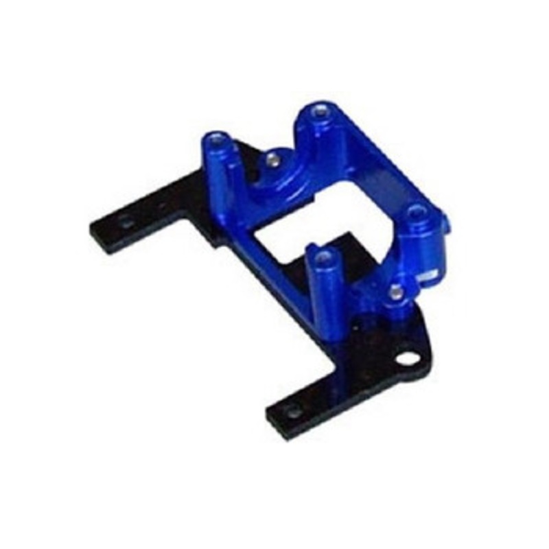 Kawada RC YR0205 Alum. Rear Gear Box W/Graphite Plate (Bu) For Mini-Z Awd