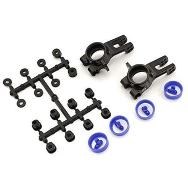 Kyosho IFW608 Aluminum Rear Hub Carrier(LR/Gunmetal/MP10)