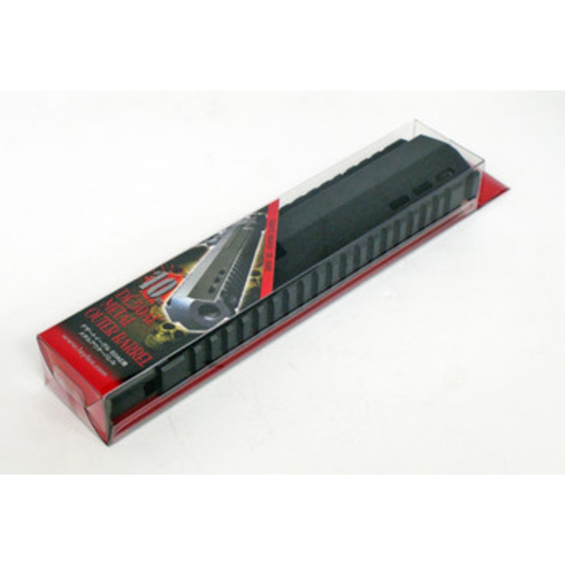 Laylax Nine Ball Metal Outer Barrel 10 inch for Tokyo Marui DE.50AE 179116