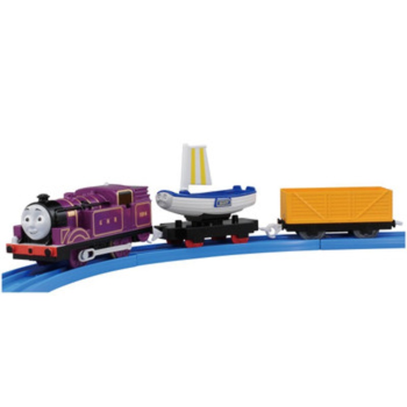 Takara Tomy Pla-rail Plarail TS-14 Thomas The Tank Engine Ryan & Skiff Train