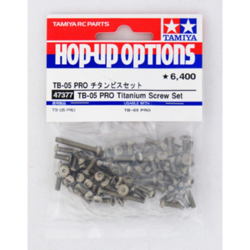 Tamiya 47377 Titanium Screw Set TB-05 PRO